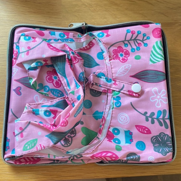 Zippered Pouch/Clutch Turns into Reusable Bag! - Picture 2 of 4